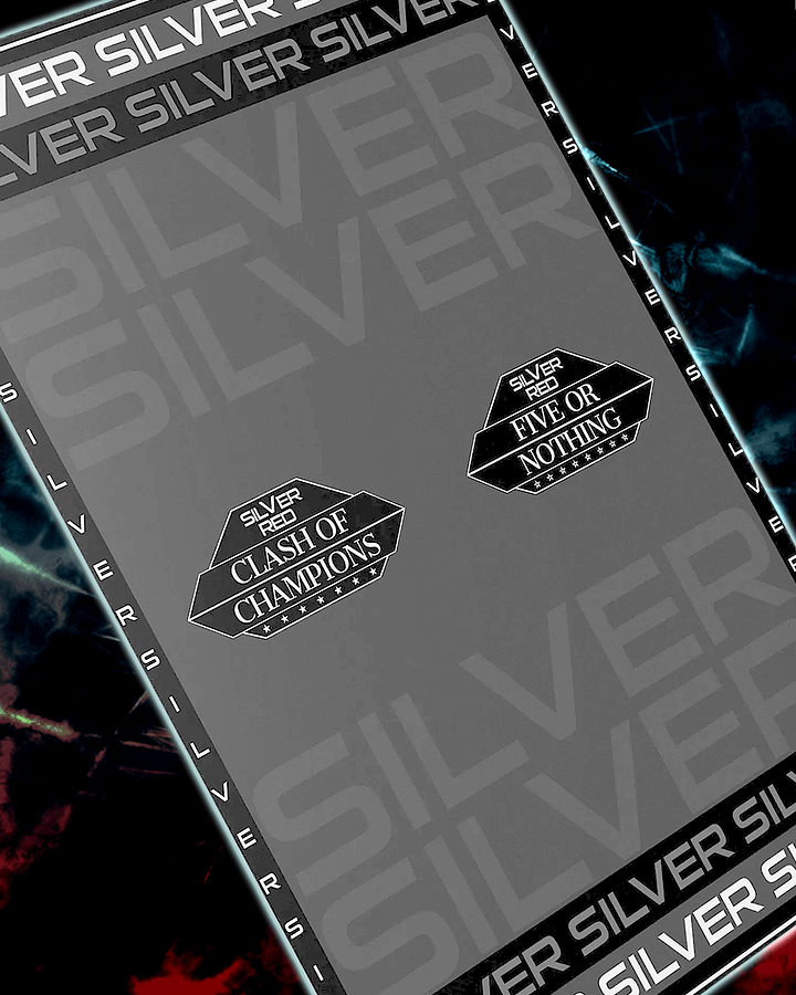 SILVER VS RED - ALL IN SILVER (poster) product image (2)