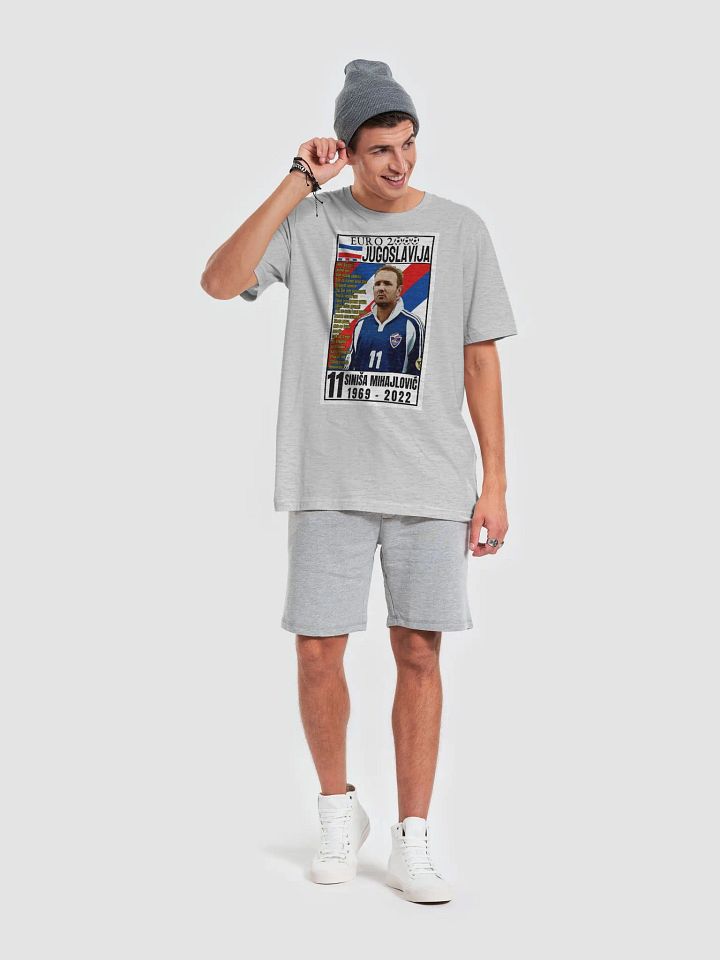 Siniša Mihajlović (SR Jugoslavija) EURO 2000 Bella+Canvas Supersoft T-Shirt product image (1)