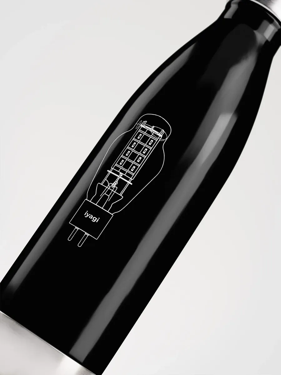 iyagi 300B Tube Stainless Steel Water Bottle (black) product image (5)