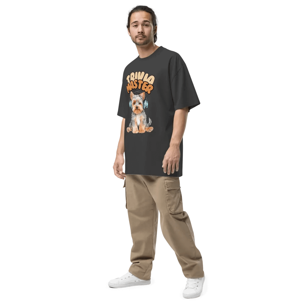 Yorkie Trivia Master Faded T-Shirt product image (4)