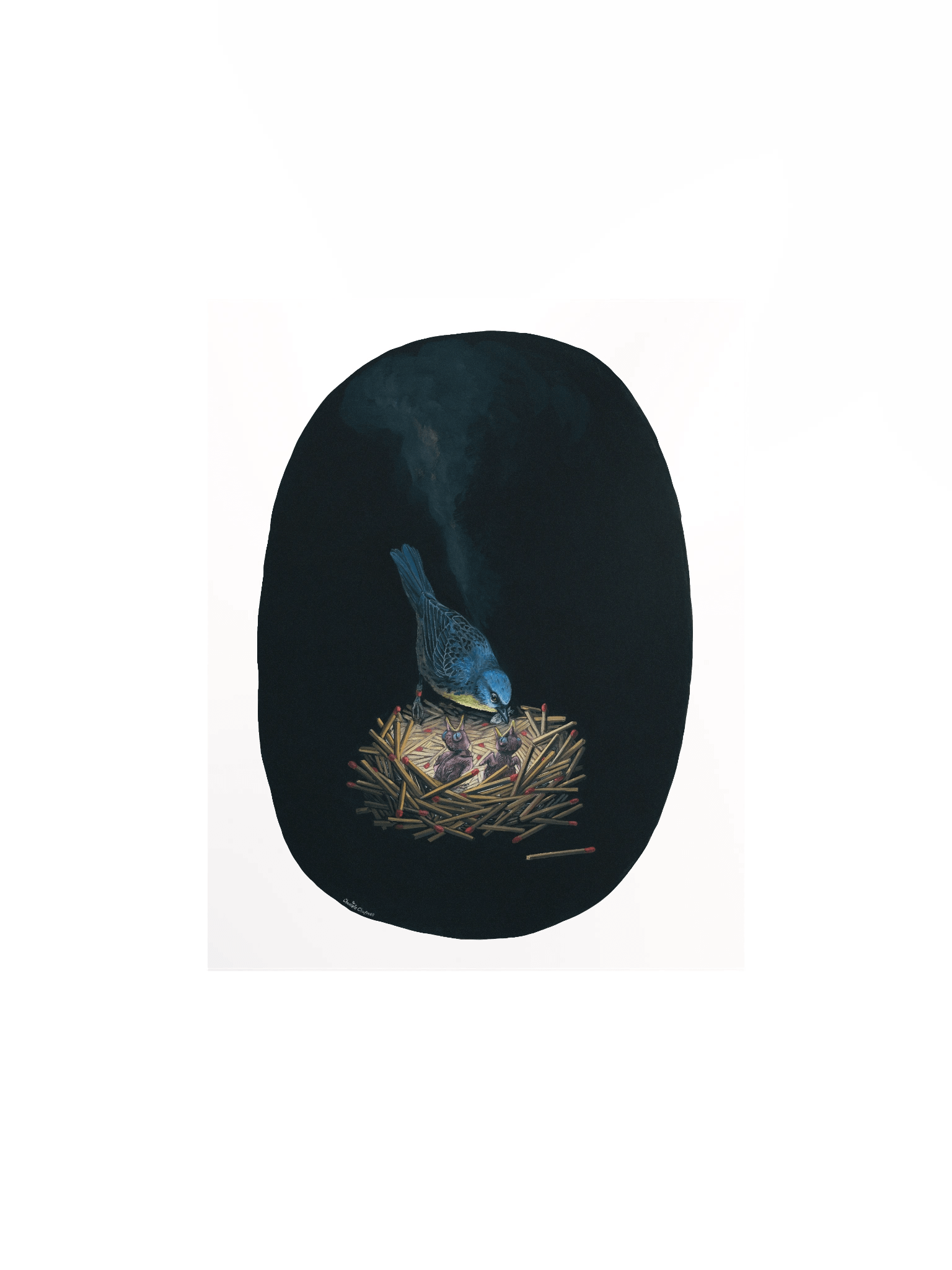 Prescribed Burn (Kirtland's Warbler) - Art Print product image (2)
