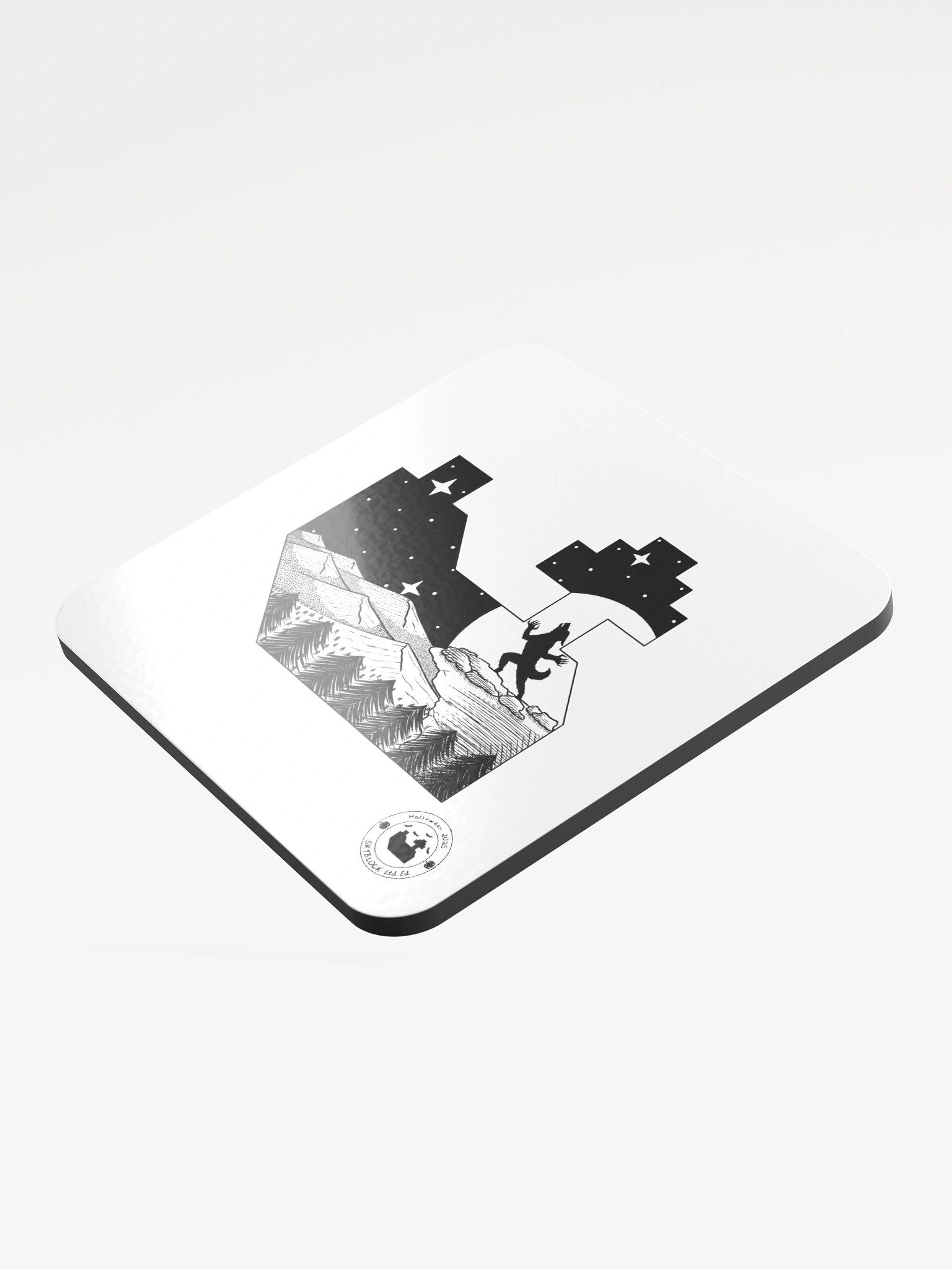 Cry of the Wolf - Halloween 2025 Ltd. Cork Coaster product image (3)