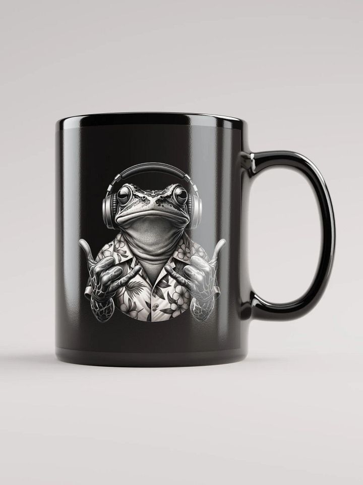 The HomeFrog Signature Mug Glossy Black product image (1)
