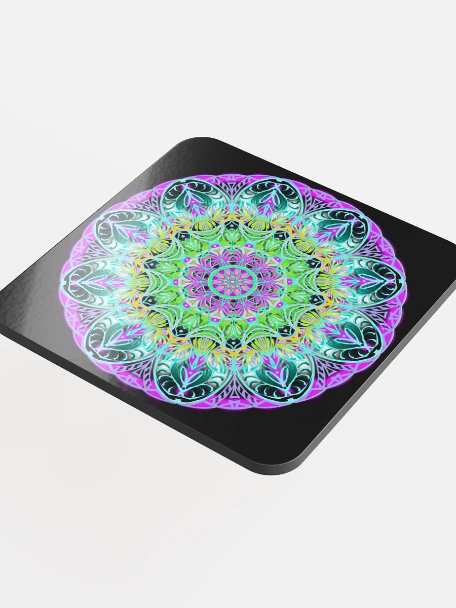Neon Mandala Dream Coaster product image (4)
