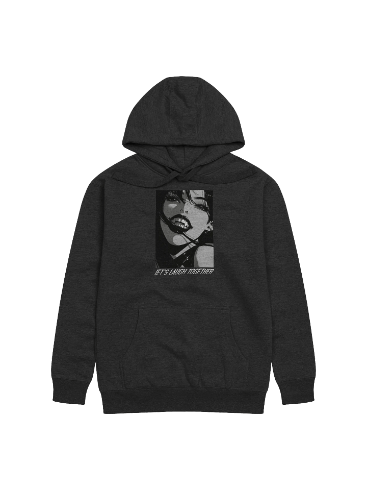 "Let's laugh together" Front Unisex Printed Hoodie product image (1)