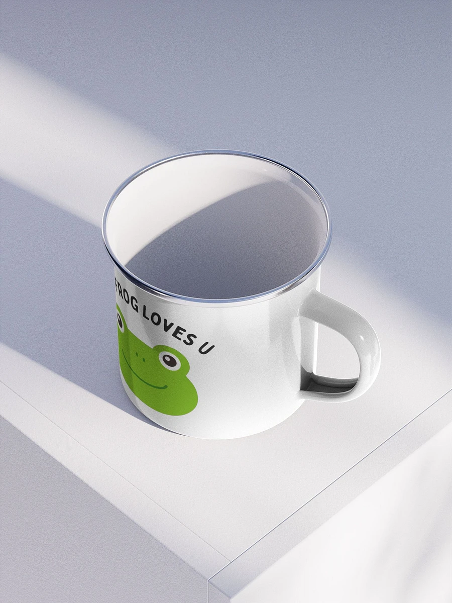 Mr. Frog Encouragement Enamel Mug product image (4)