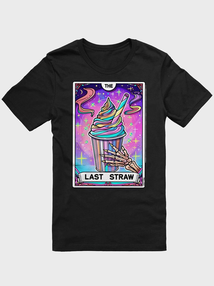 The Last Straw Funny Tarot Card Tee product image (1)