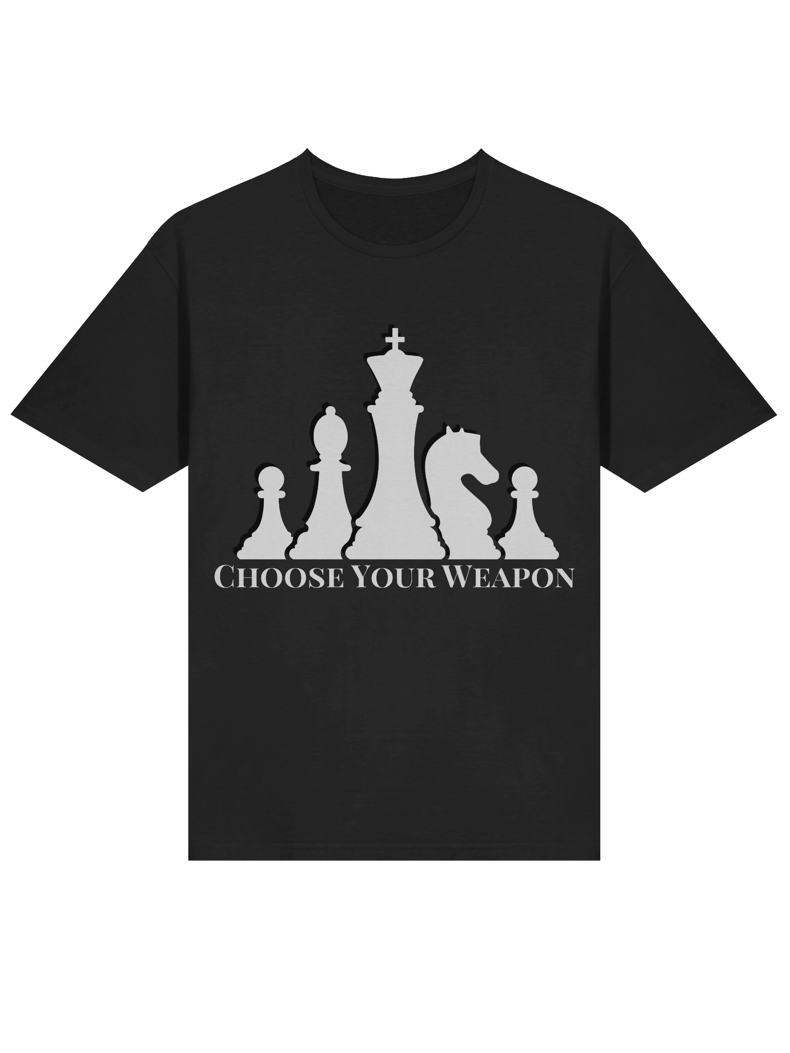 Choose Your Weapon Chess T-Shirt product image (5)