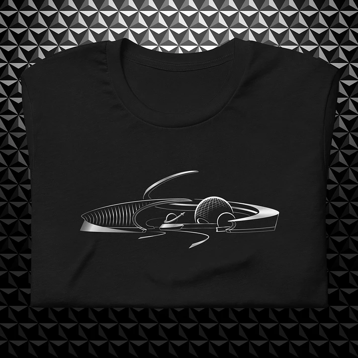 SPACE Line Art Unisex T-Shirt product image (1)