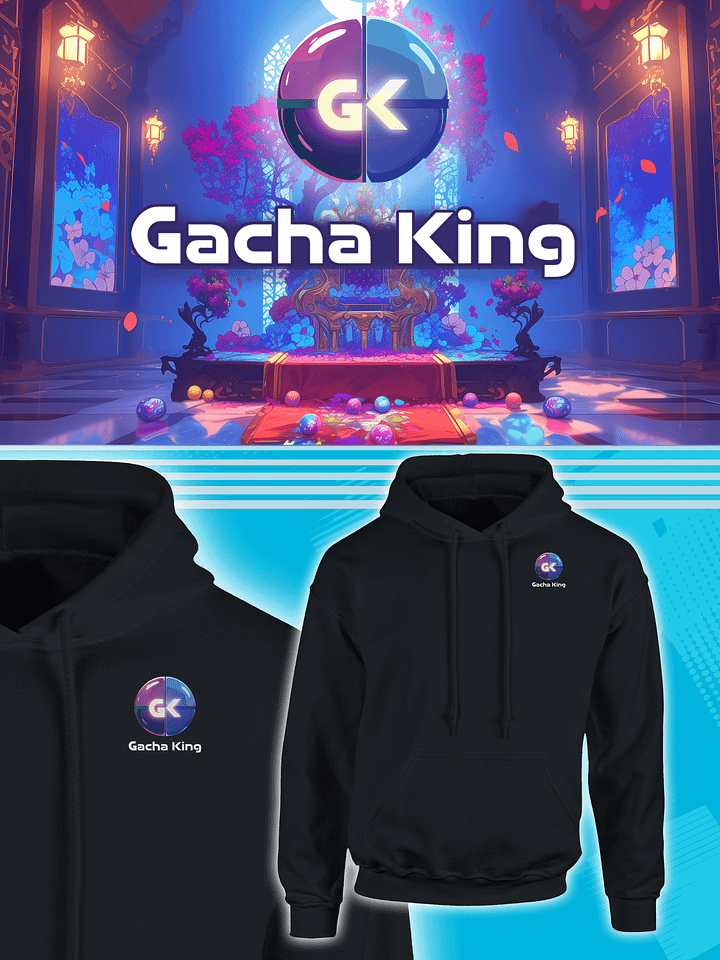 Gacha King Branded Hoodie product image (1)