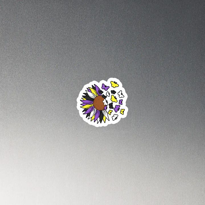 Non binary Sunflower Magnet product image (2)