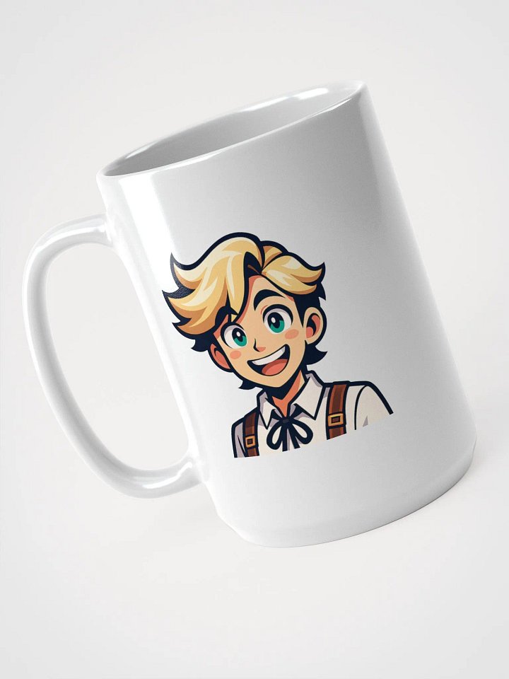 Cheerful Charm White Glossy Mug product image (2)