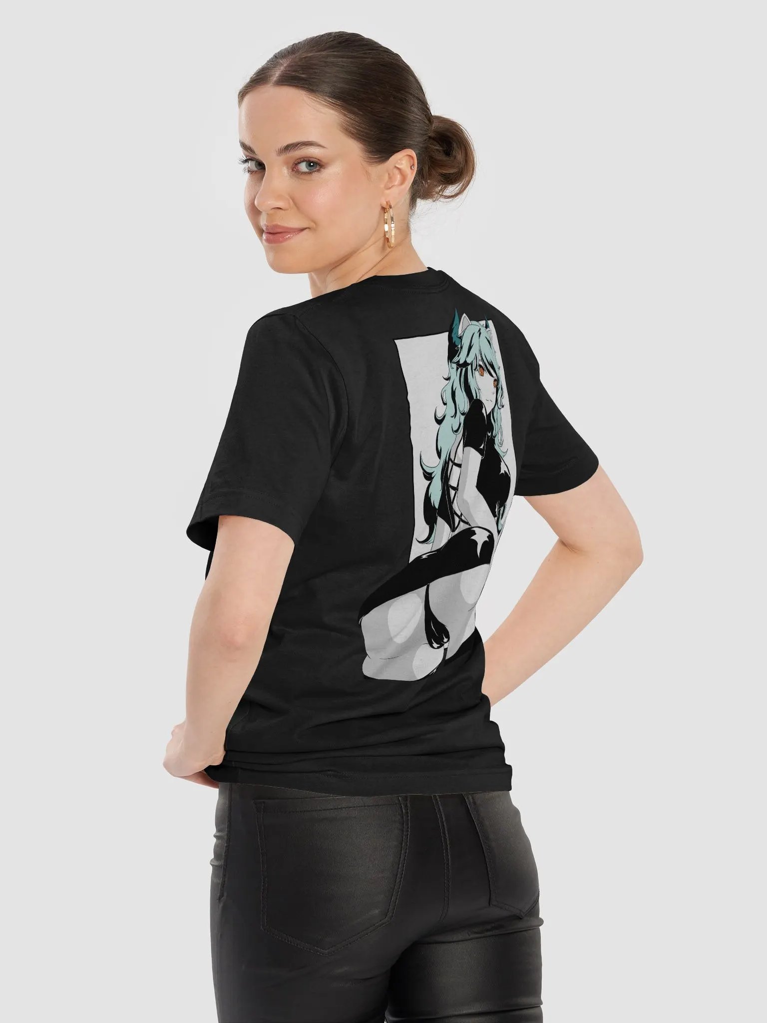 Bhelsebub Waifu Black/Grey Shirts product image (9)