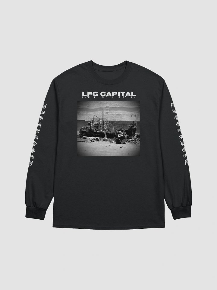 Distressed Old-School Heavy Metal Long-Sleeve product image (1)
