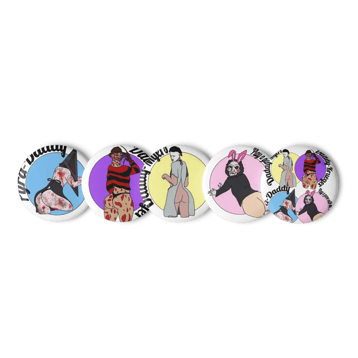 "Daddy' Series - Pin Set product image (1)