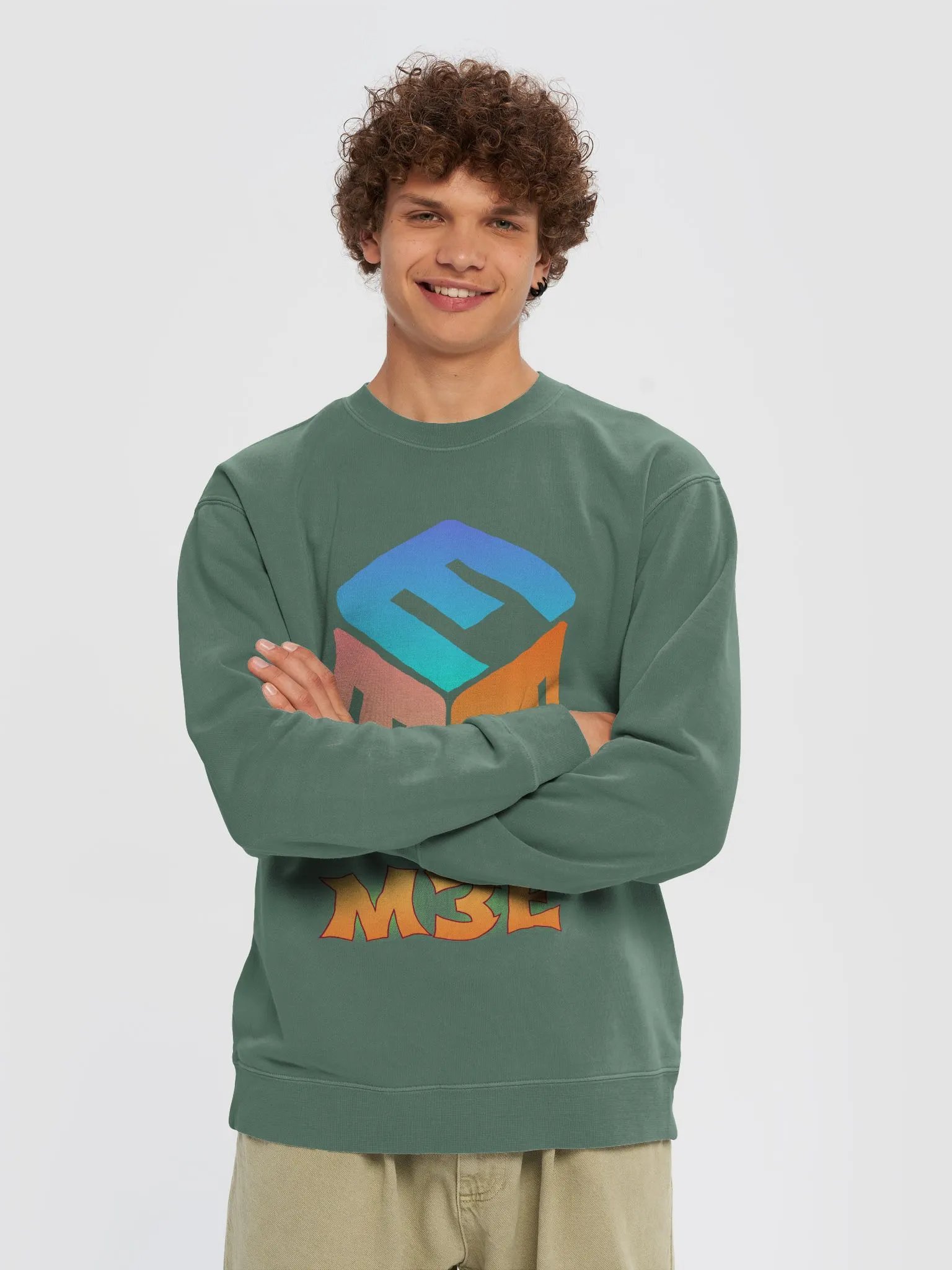 M3E Cube Logo Unisex Sweatshirt product image (18)