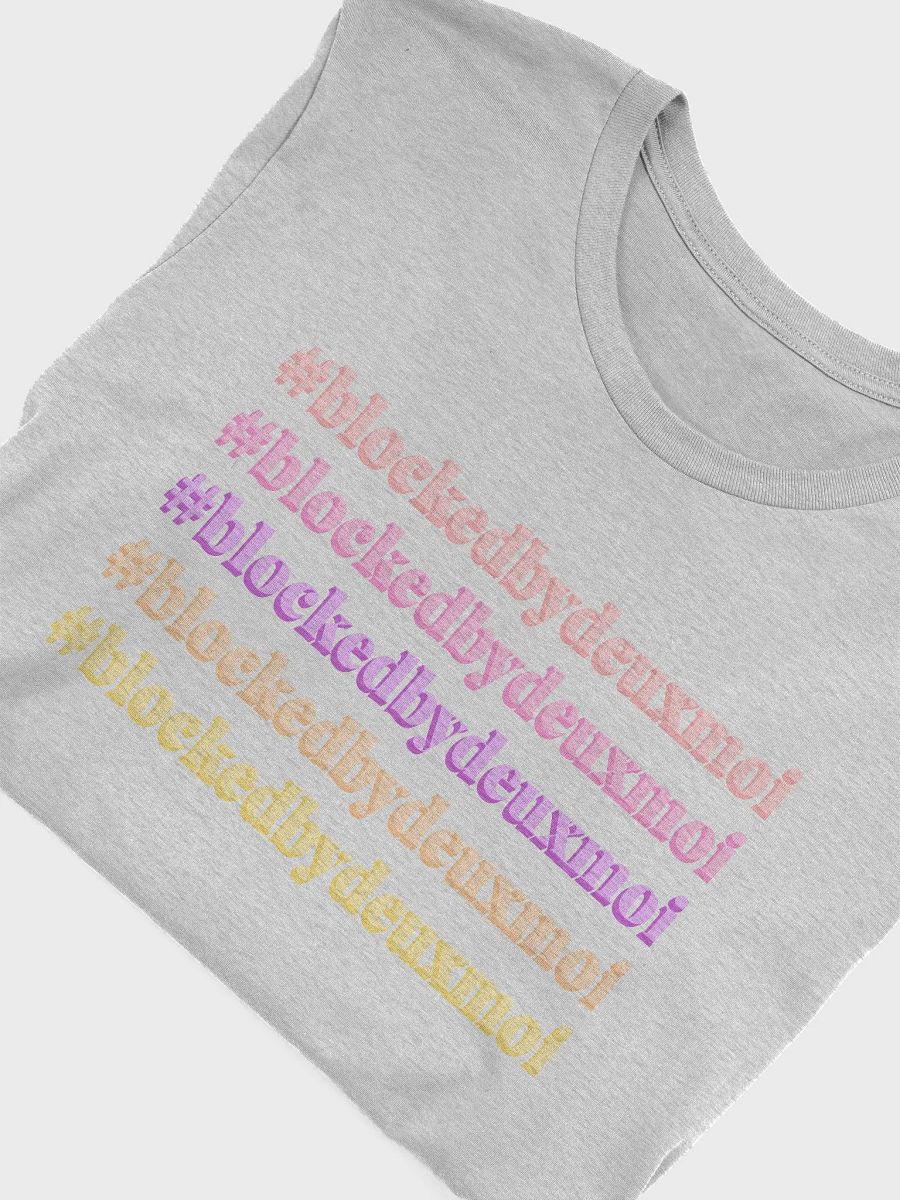 Blocked By DM T-shirt - Multi product image (5)
