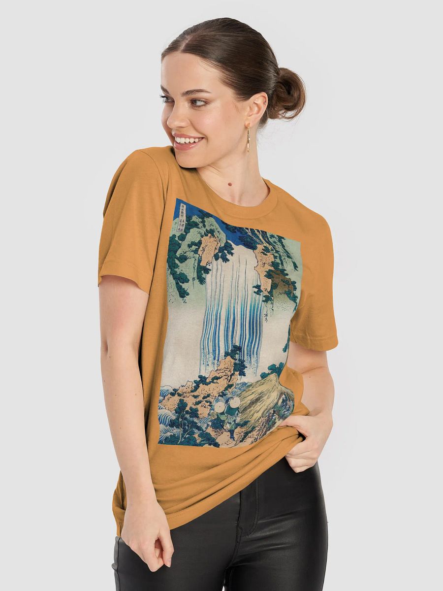 Yoro Waterfall Print Bella+Canvas Unisex Supersoft T-Shirt product image (78)