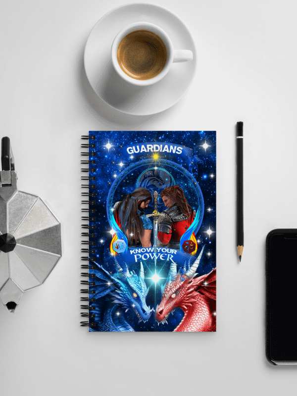 Guardians Know Your Power Spiral Notebook product image (4)