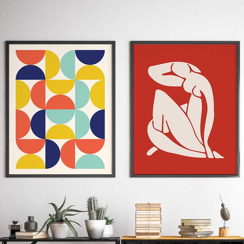 Pin-Up Girl Retro Gallery Wall Set of 8 DIGITAL Prints product image (7)