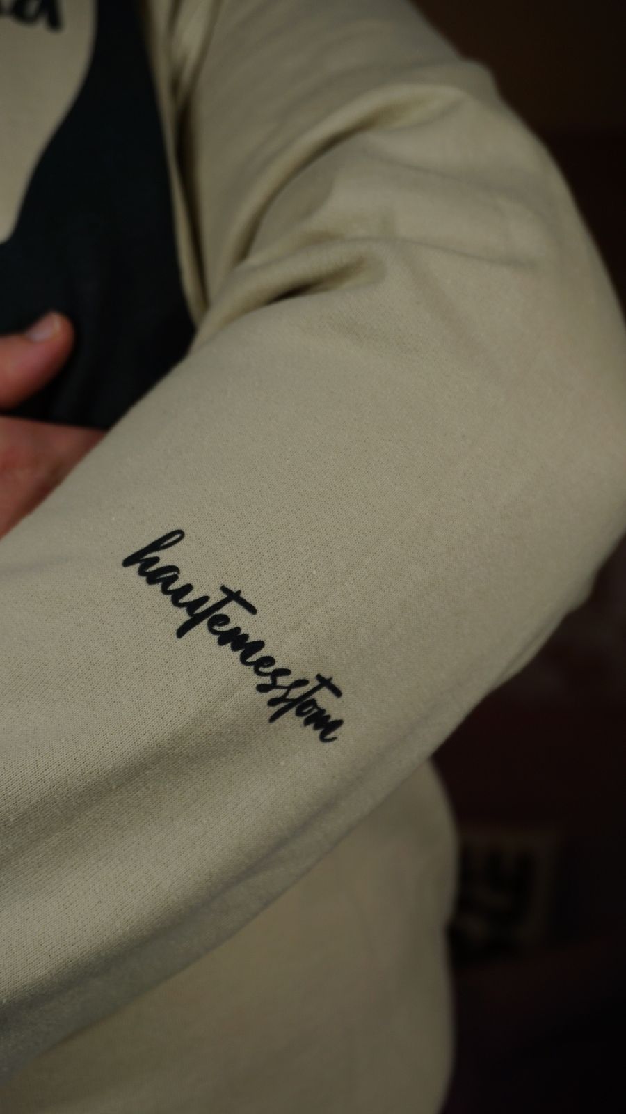 daddy's beard crewneck (black) product image (3)