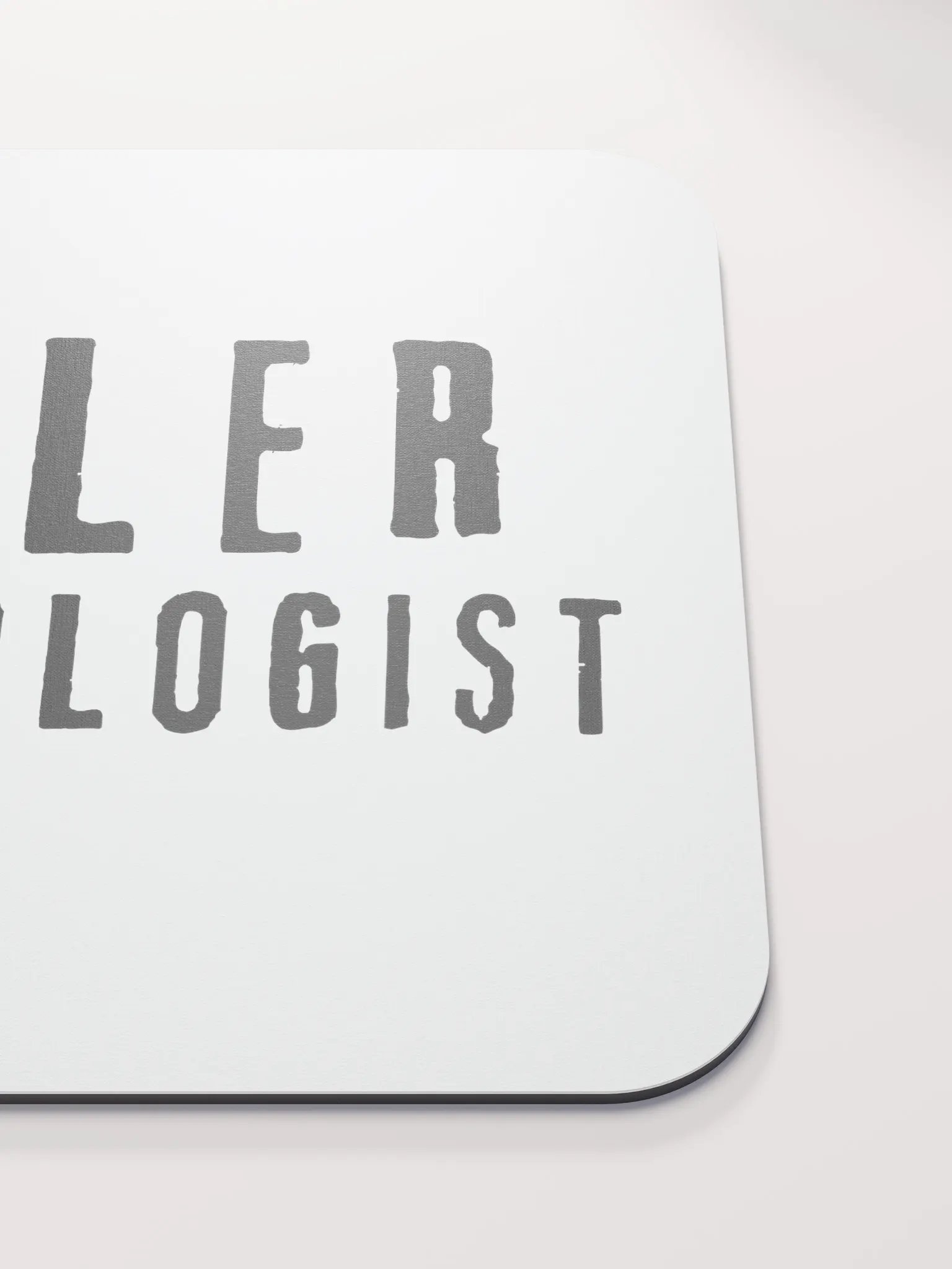 Killer Mouse Pad - White product image (5)