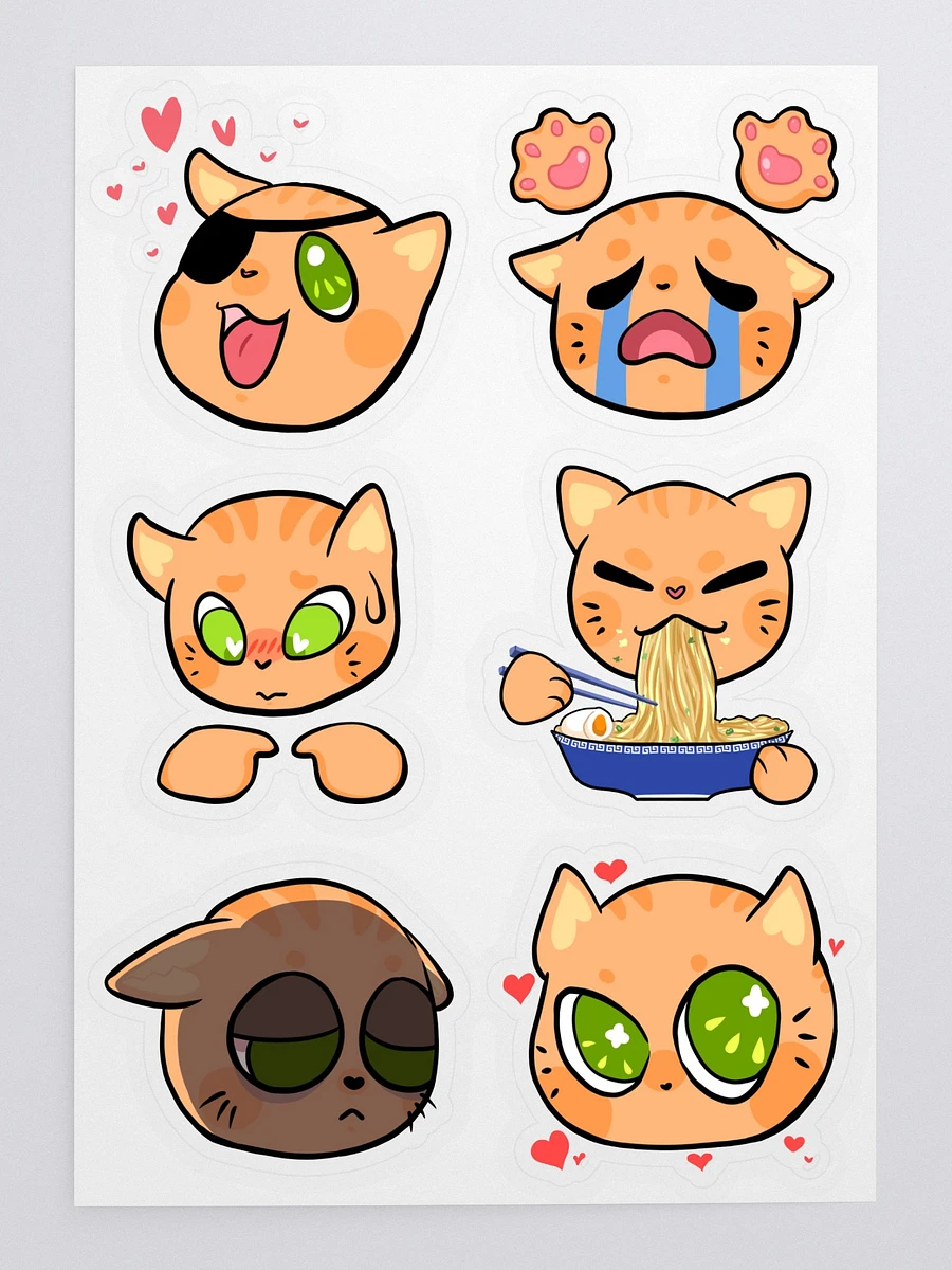 Babou Emote Sticker Pack (7 stickers) product image (2)