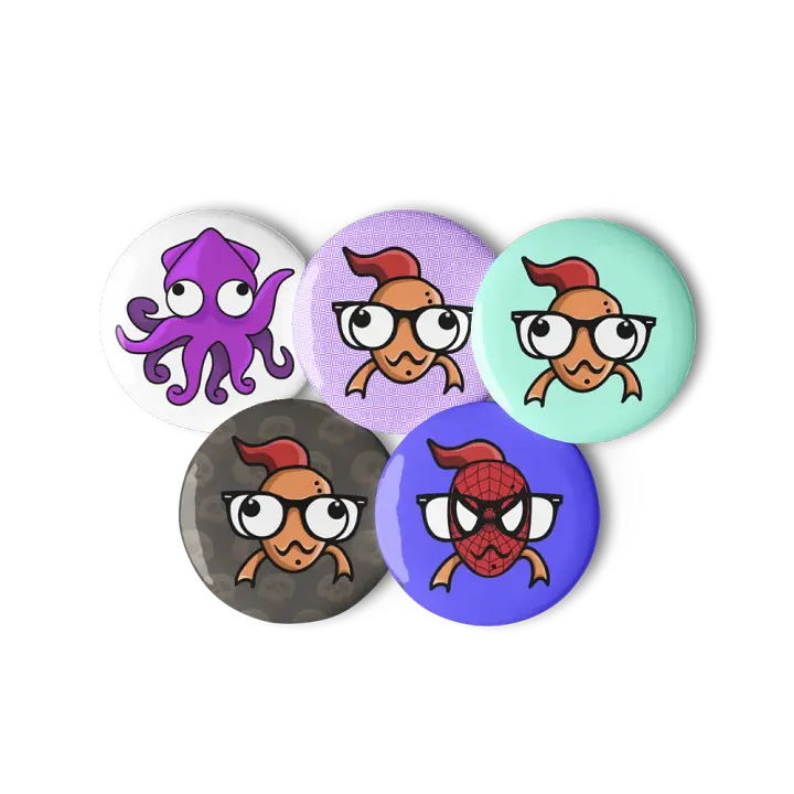 FEESH Logo Pin Set [5pk] product image (1)