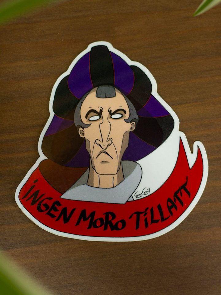 Ingen Moro Tillatt Sticker product image (1)