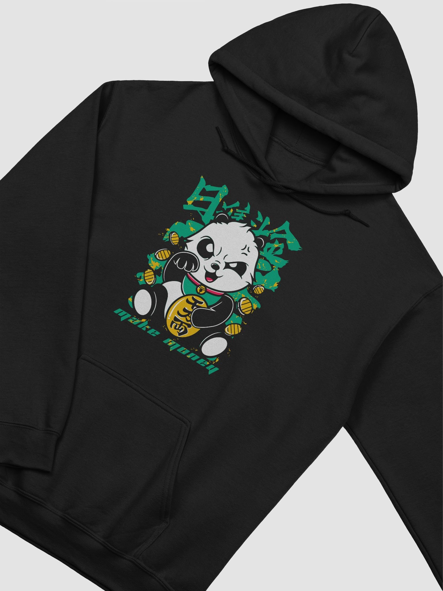 Lucky Panda Gold Hoodie product image (3)