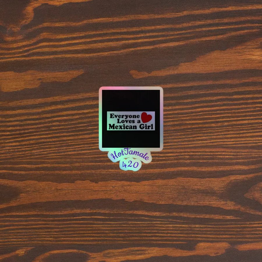 ♥s Mexican Girls holo sticker product image (3)