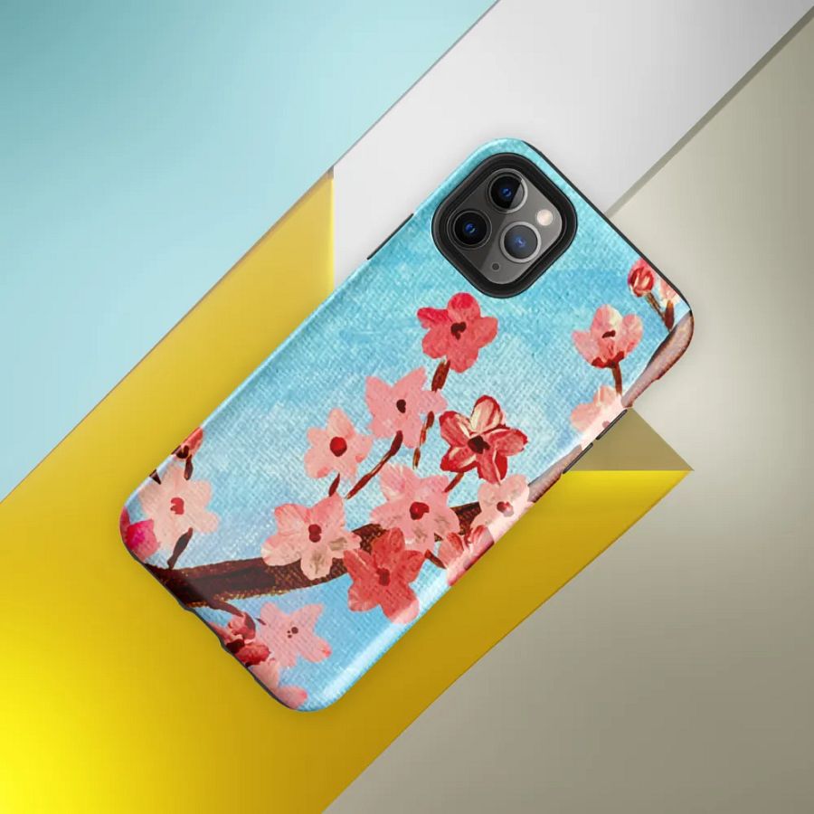 Cherry Blossom Serenity iPhone Tough Case product image (40)