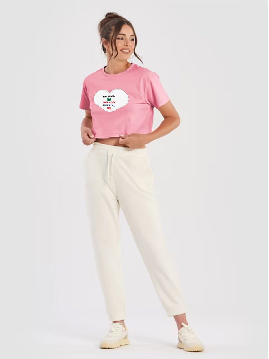 PREMIUM FEMALE TEE – FREEDOM product image (2)