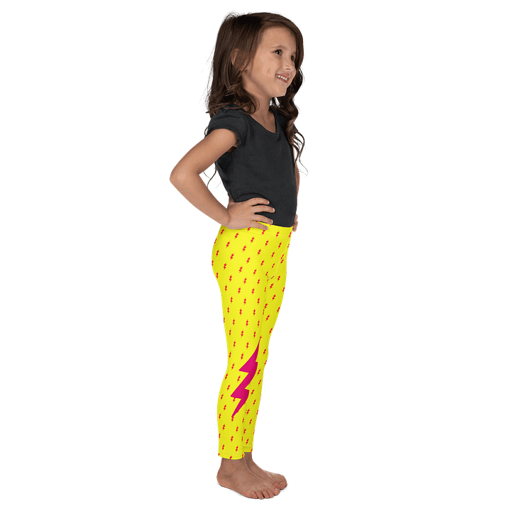 Yellow and Pink Lighting - Kid's Leggings product image (2)