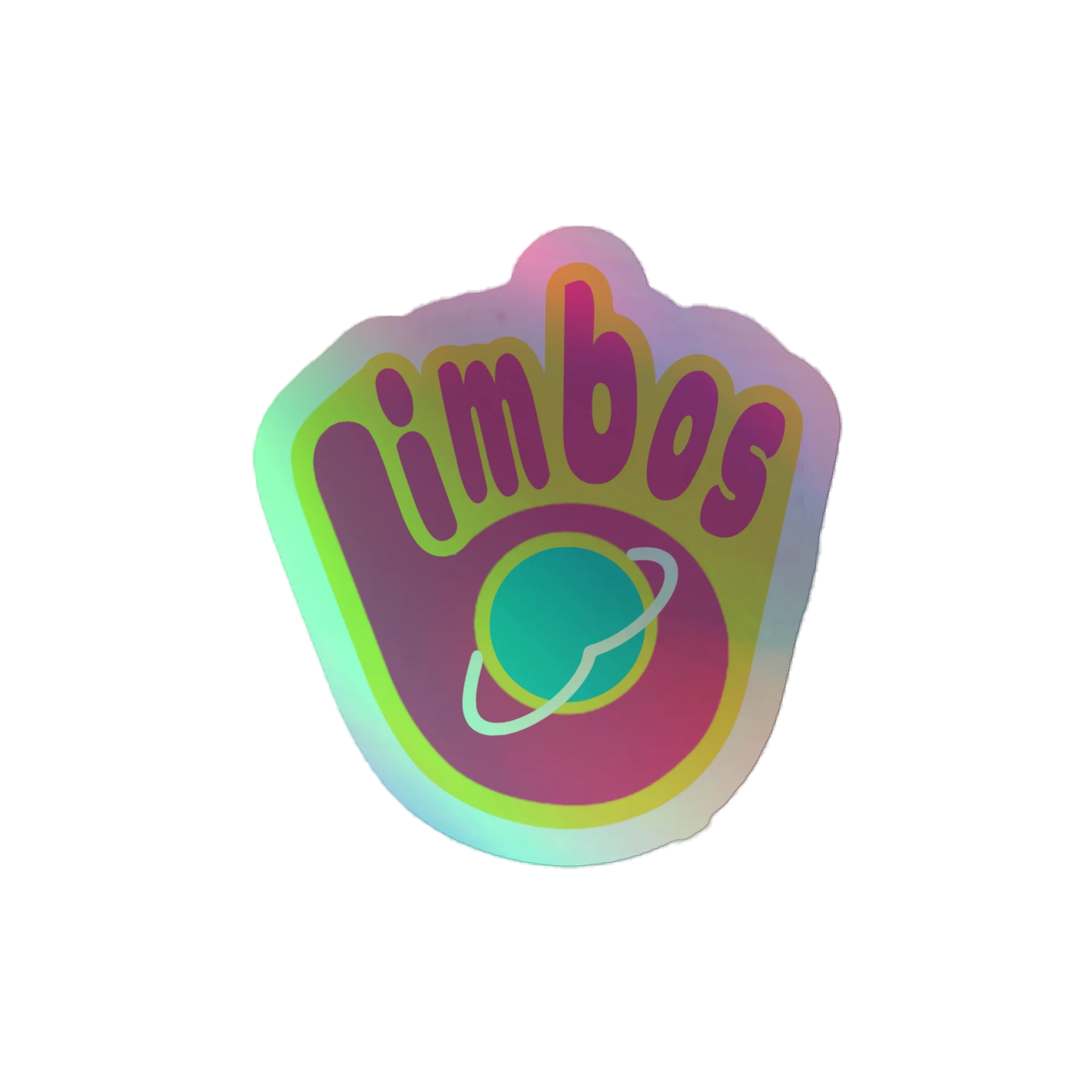 The USS Bimbos Baseball Logo HoloSweet Sticker product image (1)
