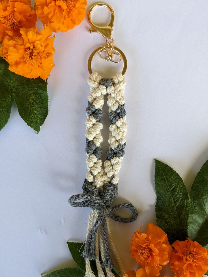 Belle Macrame Bag Tag product image (1)