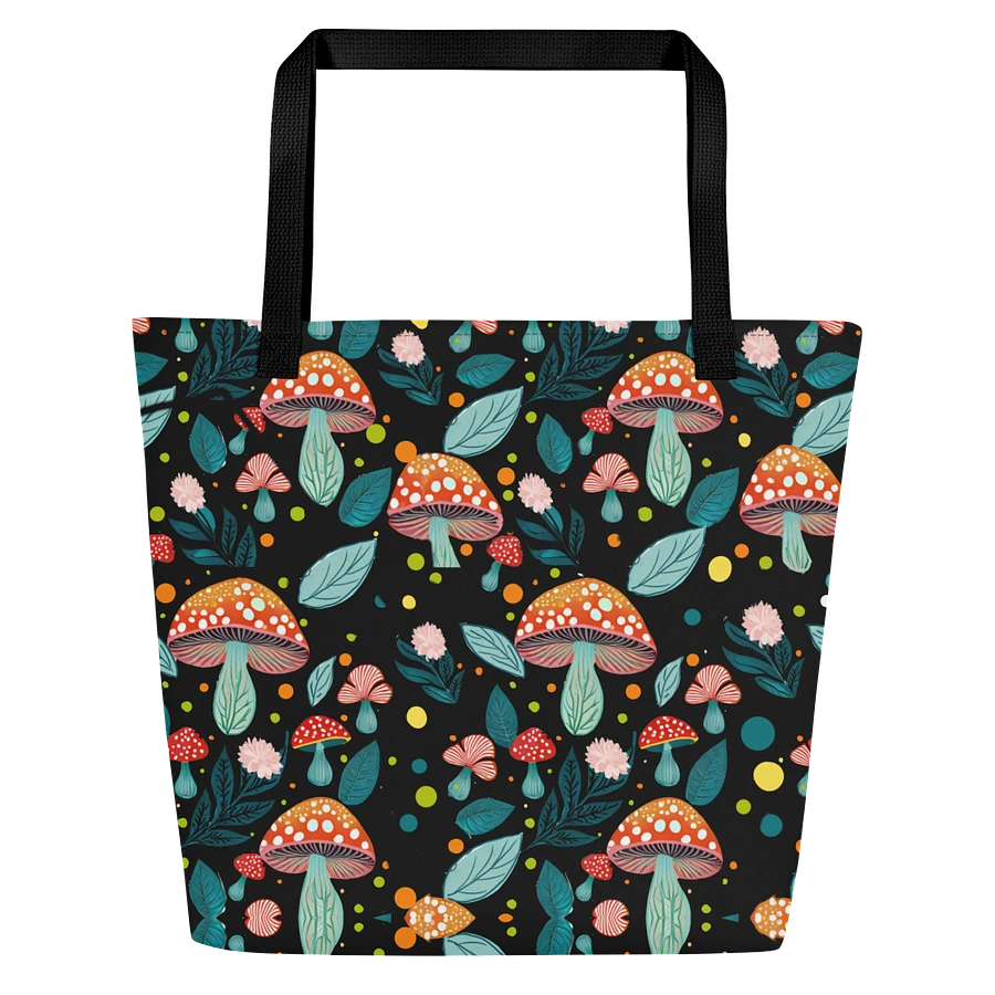 Psychedelic Mushroom Tote | Retro Style Tote Accessory product image (2)