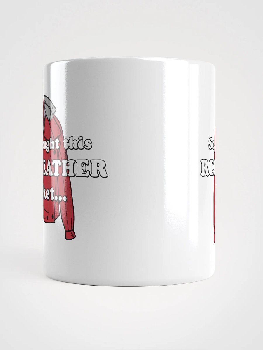 Red Leather Jacket - White Mug product image (10)