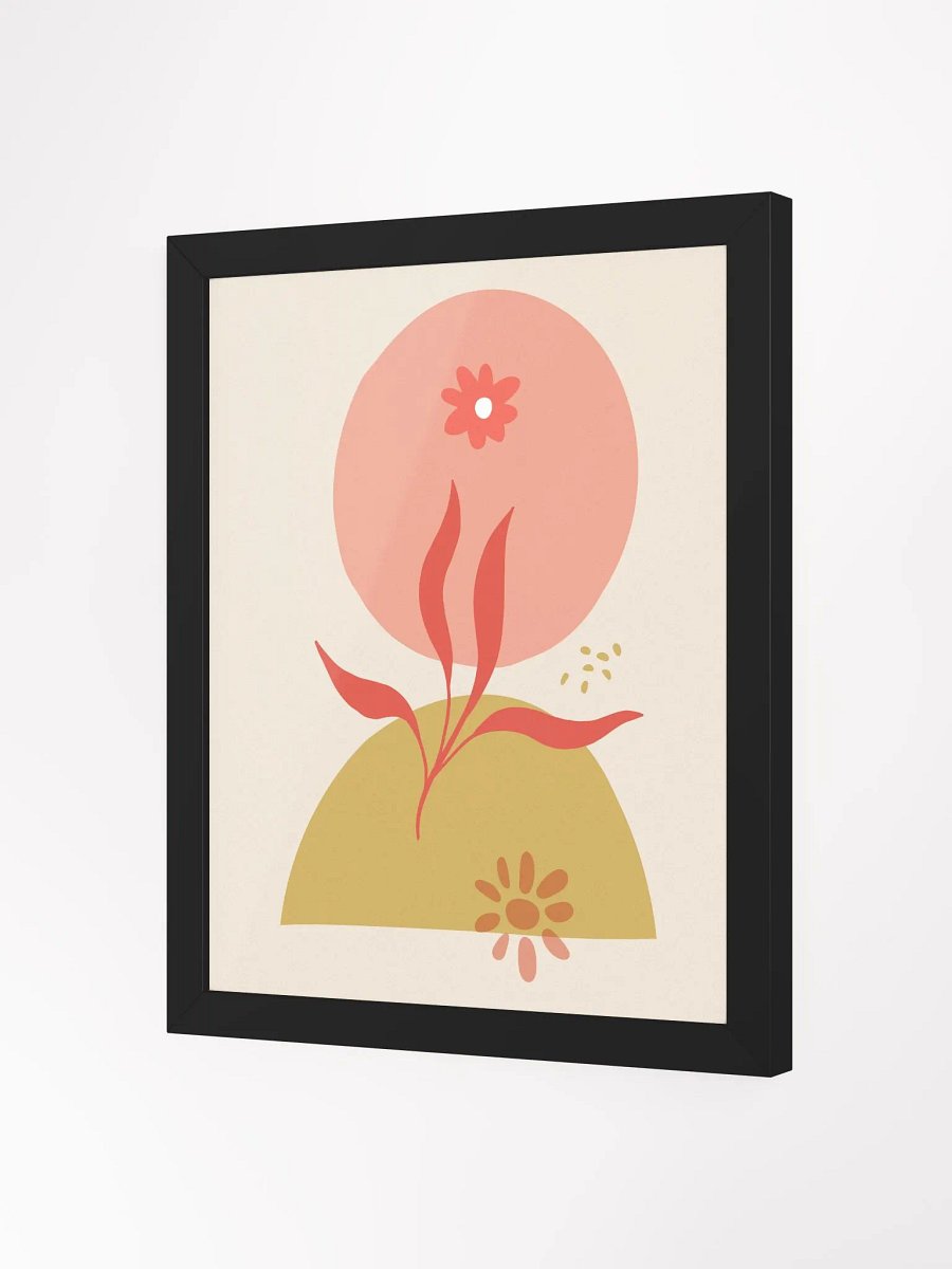 Eco-Friendly Ayous Wood Framed Matte Poster product image (28)