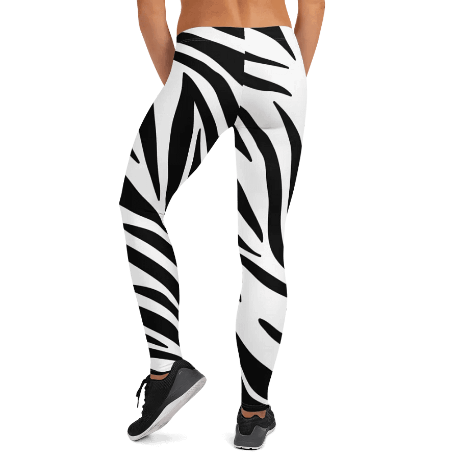 Seamless Zebra Print Leggings – Sleek, Stylish & Ultra-Comfortable product image (12)