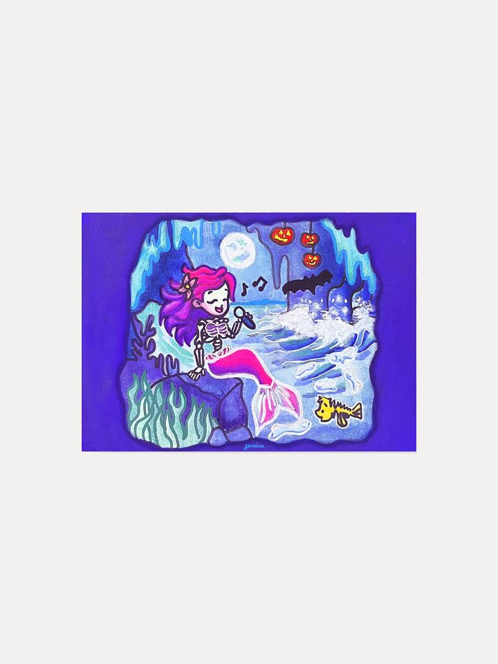 Underwater Karaoke Art Print product image (1)