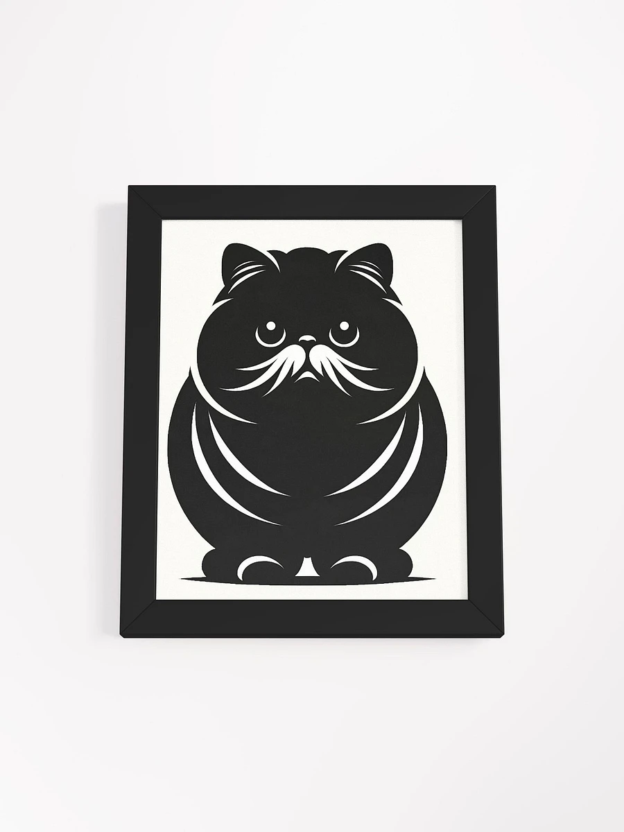 Framed High-Quality Matte Poster (in): Exotic Shorthair 2 product image (8)