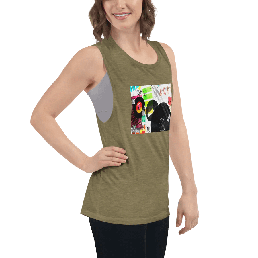My Music Diary Collage Print - Women's Tank Top product image (8)