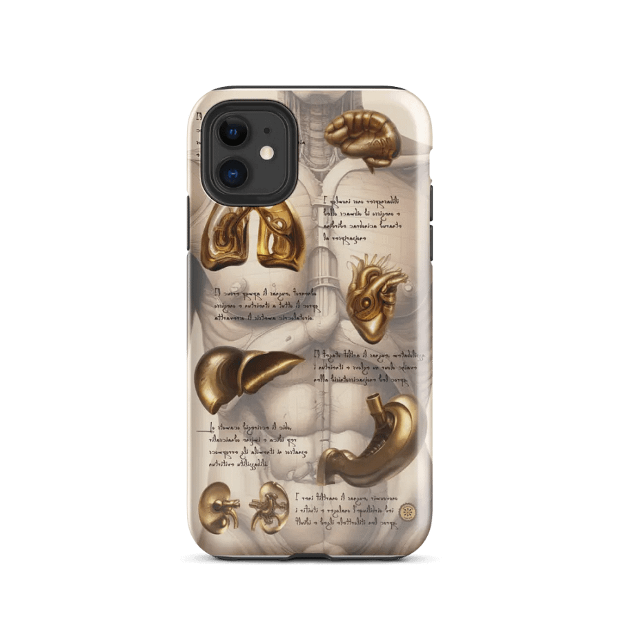 Medical Tough Cases- Organs themed, Doctor gift, Medicine case, Case for medicine, doctor style, medical themed product image (3)