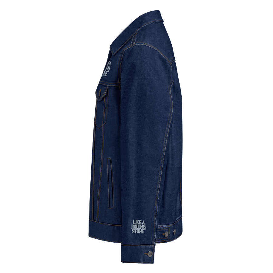 Stylishly Unraveled Denim Jacket product image (7)