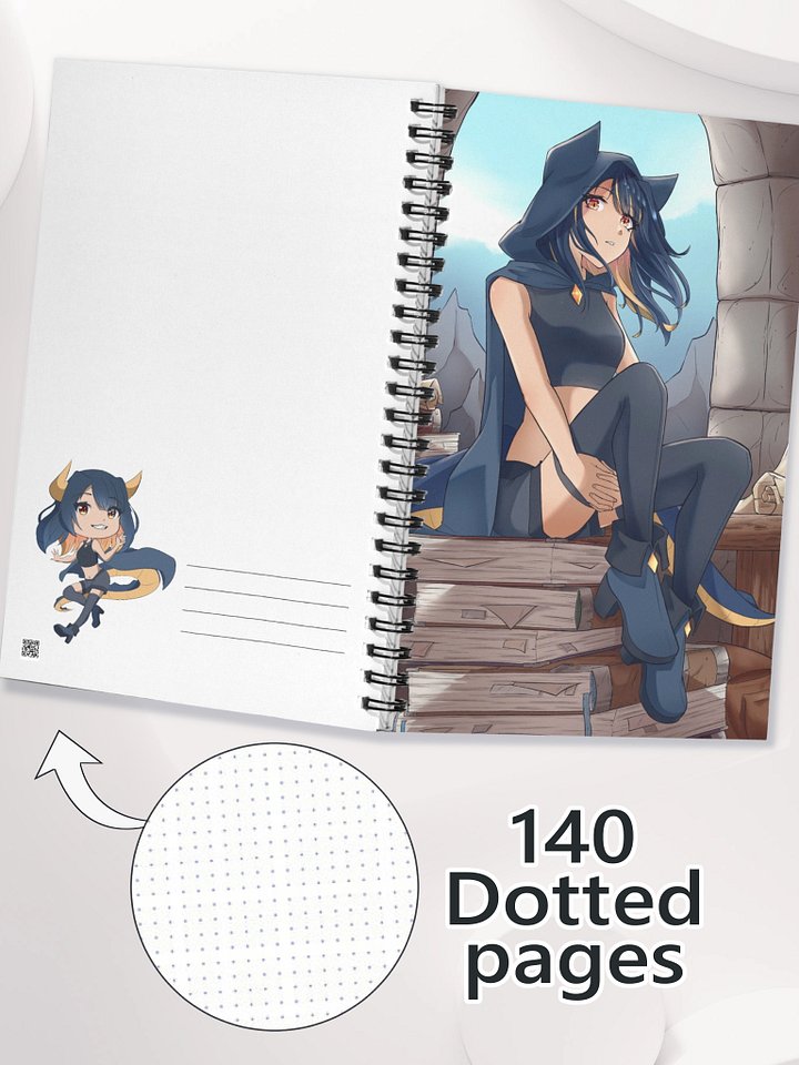A5 Notebook - Echoes between worlds Ver. product image (2)