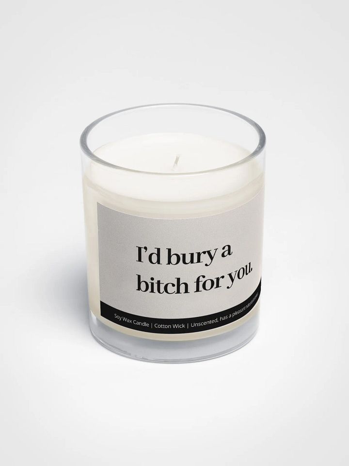 For You Candle (Black) product image (2)
