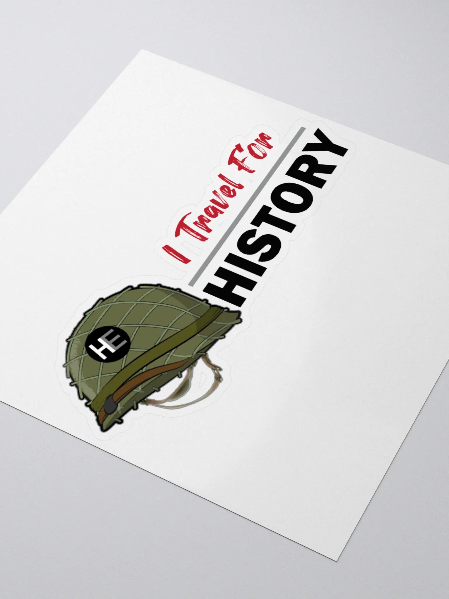 I Travel For History! Stickers product image (3)