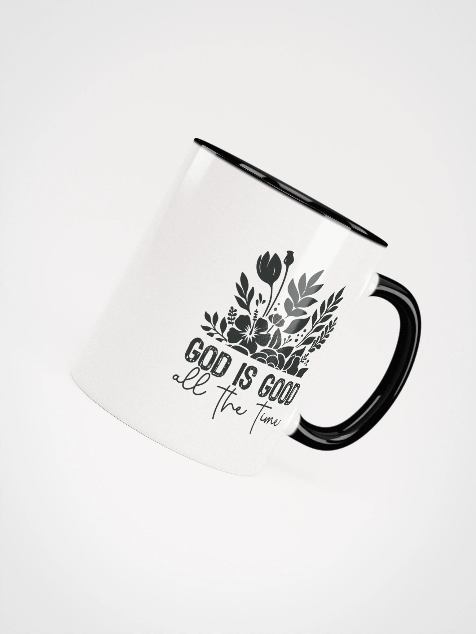 God Is Good All The Time Christian Inspirational Ceramic Coffee Mug product image (4)