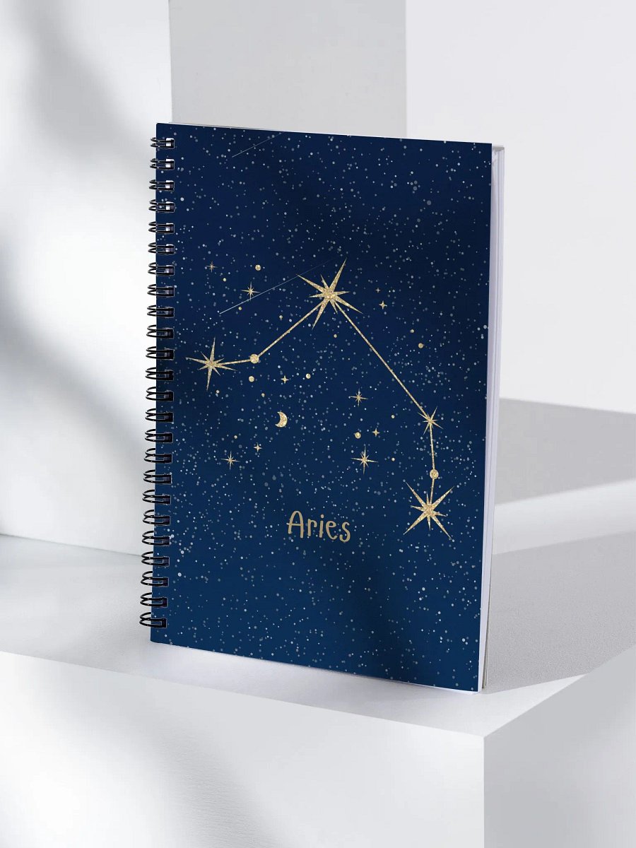 Aries Constellation Notebook product image (4)